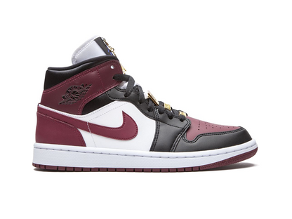 Nike Jordan 1 Mid SE Black Dark Beetroot (Women's)