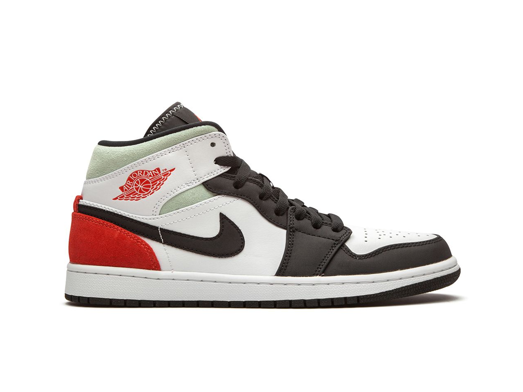 Jordan 1 Mid SE crveno crni prst