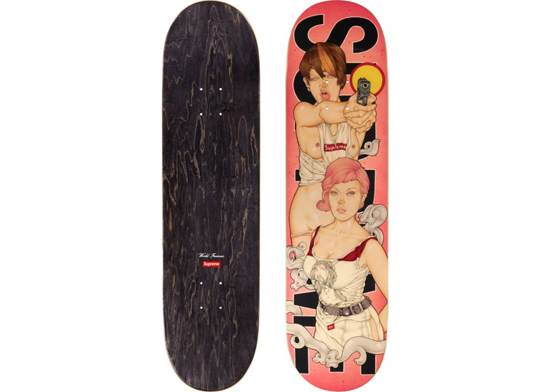 Supreme Girls Skateboard Deck Red-Supreme-pikastore.cz