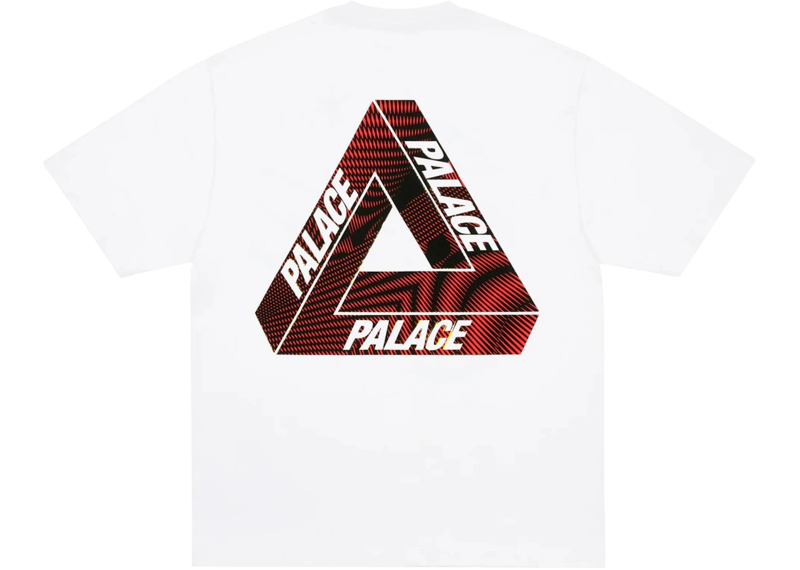 Palace Tri-vex T-shirt White/Red-Palace-pikastore.cz