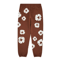 Denim Tears The Cotton Wreath Sweatpants Brown