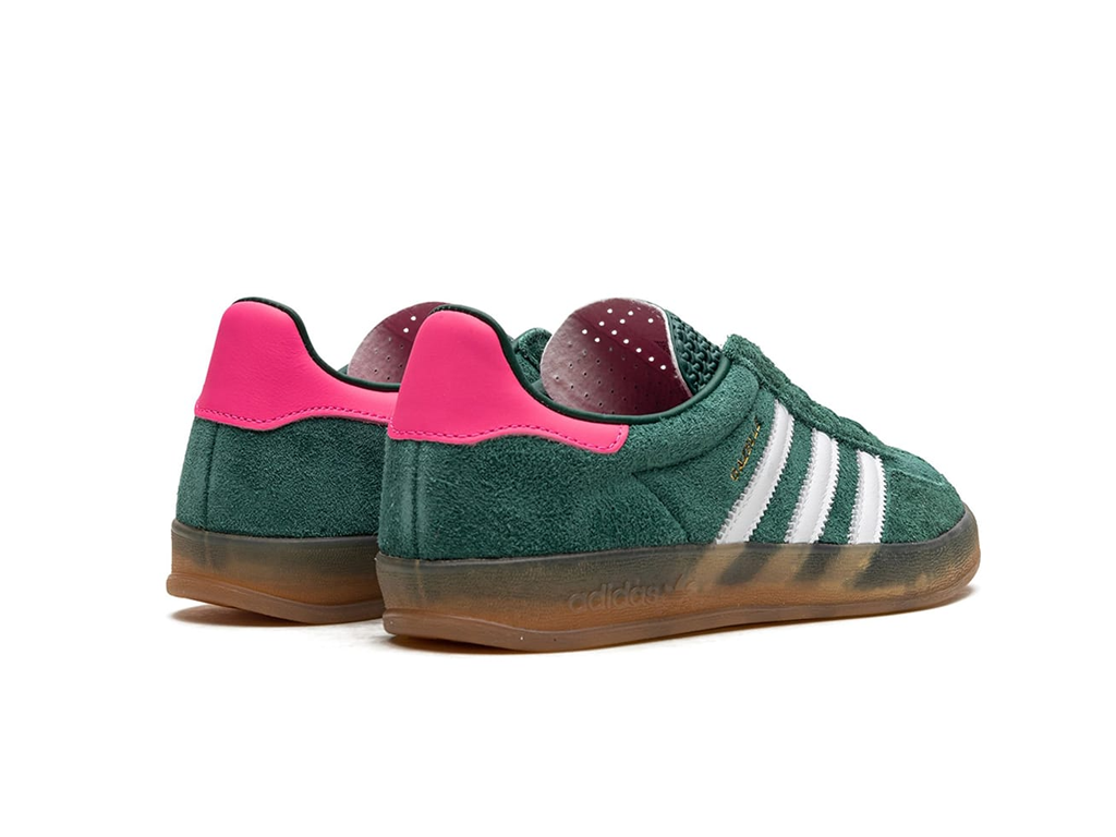 adidas Gazelle Indoor Collegiate Green Lucid Pink (ženske) 