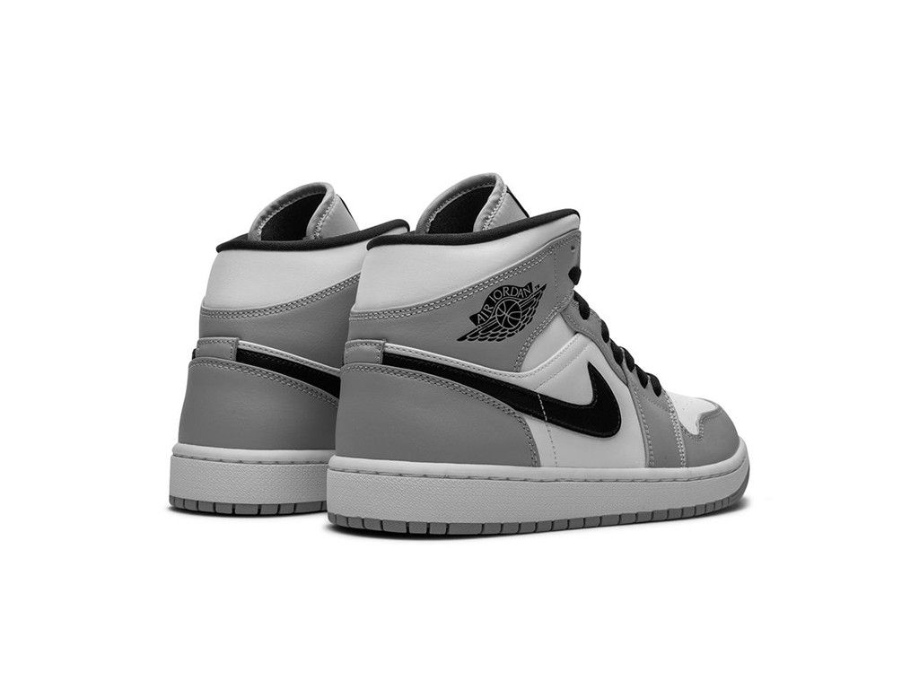 Jordan 1 Mid Light Smoke Gray