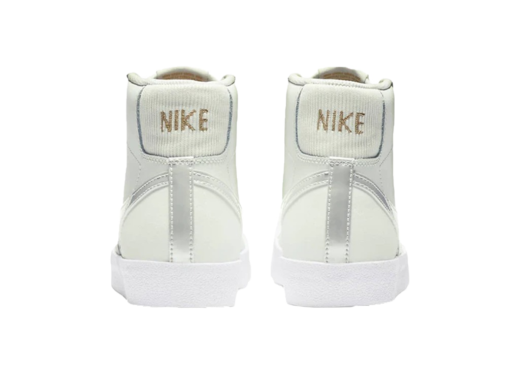 Nike Wmns Blazer Mid 77 Essential White Metallic Silver-Nike-pikastore.cz