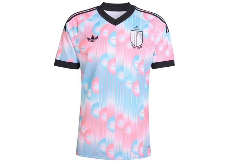 Adidas Belgium 26 Away Jersey Frozen Blue / Black