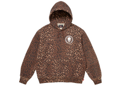 Supreme Number (N)ine Hooded Sweatshirt Leopard