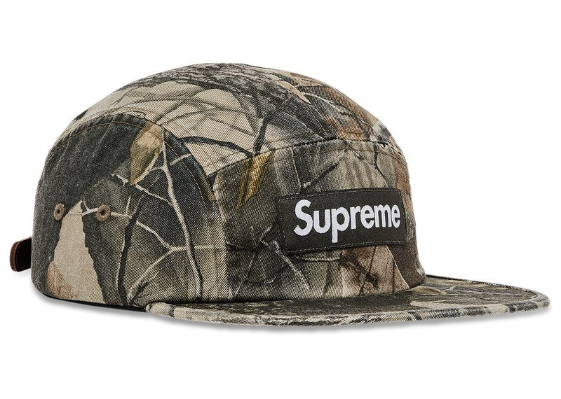 Supreme Washed Chino Twill Camp Cap (SS25) Realtree Hardwoods Camo-Supreme-pikastore.cz