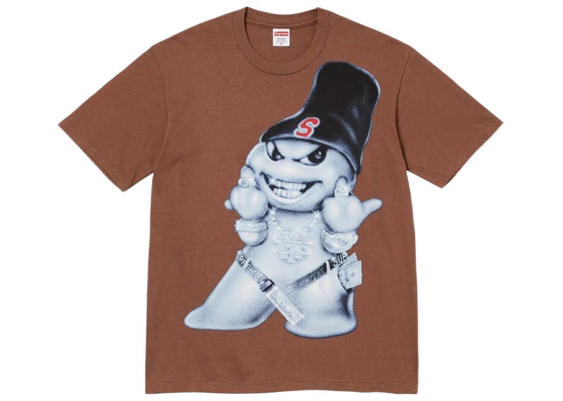 Supreme Snowman Tee Brown-Supreme-pikastore.cz