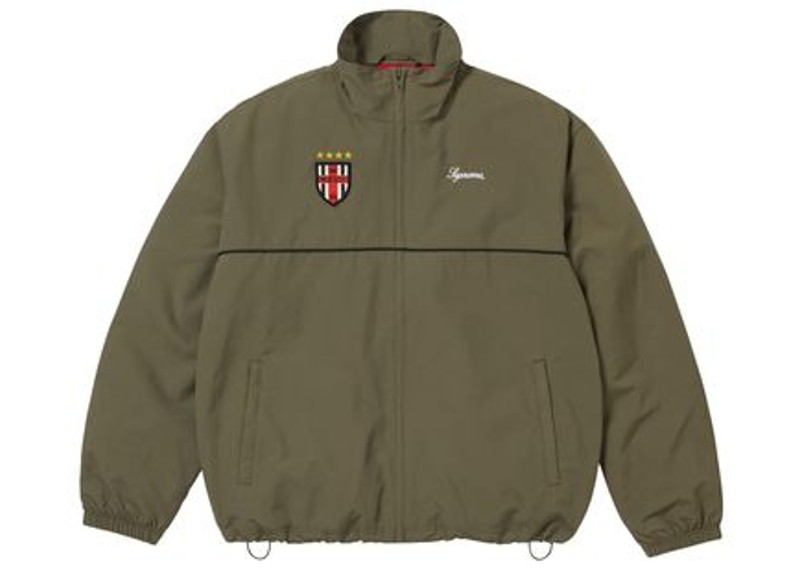 Supreme Cross Track Jacket Olive
