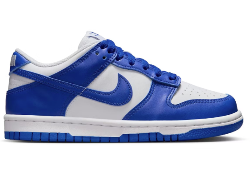 Nike Dunk Low White Hyper Royal (GS)