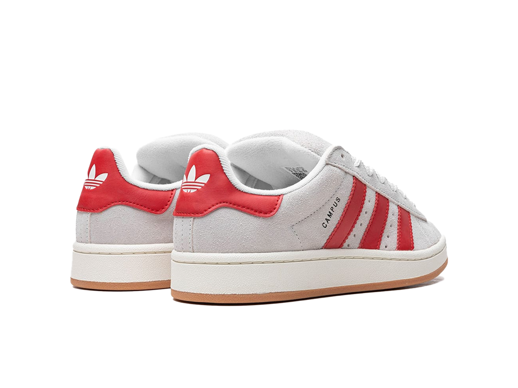 Adidas Campus 00s Crystal White Better Scarlet (Women's)-sneakers-Adidas-pikastore.cz