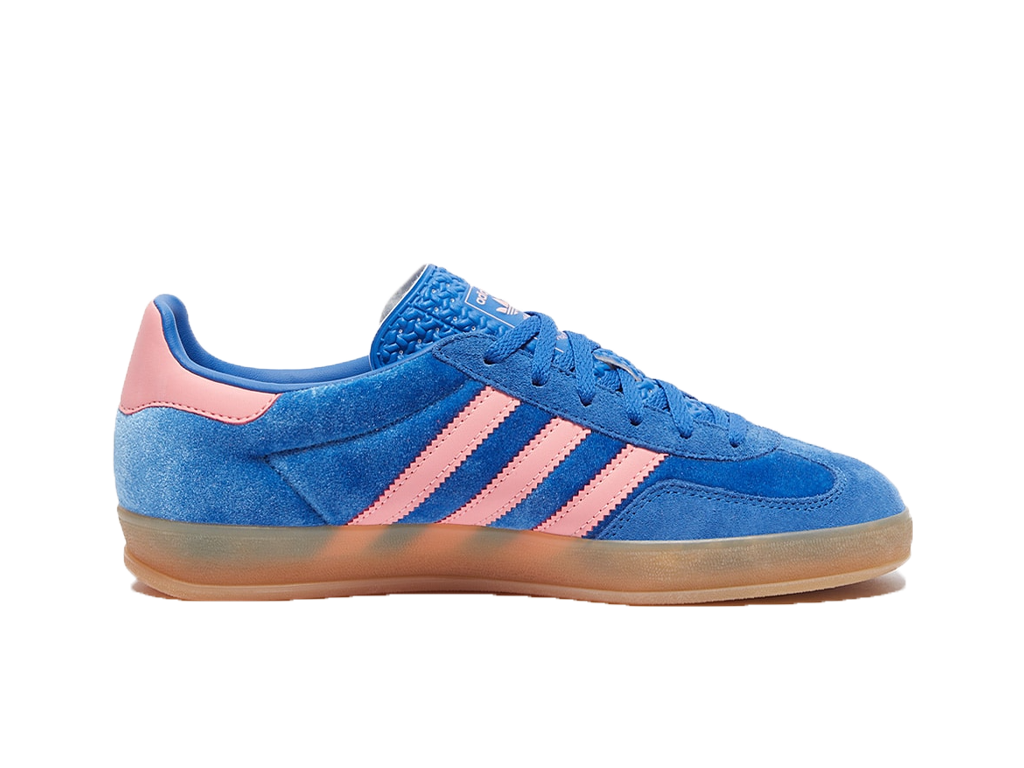 Adidas Gazelle Indoor Blue Semi Pink Spark (Womens)-Adidas-pikastore.cz