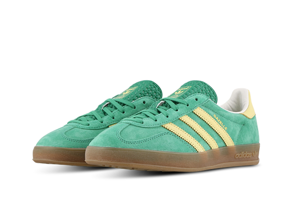 Adidas Gazelle Indoor Semi Court Green Almost Yellow-Adidas-pikastore.cz