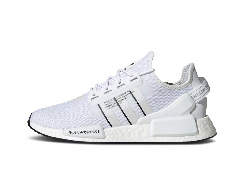 Adidas NMD_R1 V2 Brilliant Basics - White-Adidas-pikastore.cz