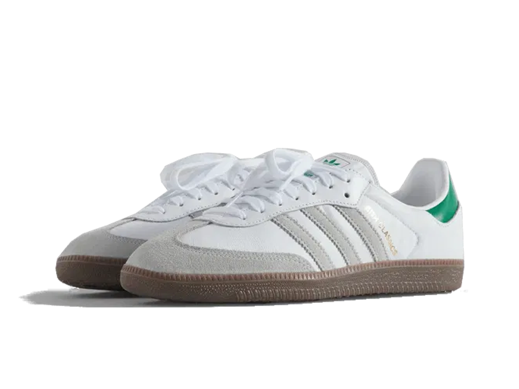 Adidas Samba OG Kith Classics White Green (2021/2024)-sneakers-Adidas-pikastore.cz