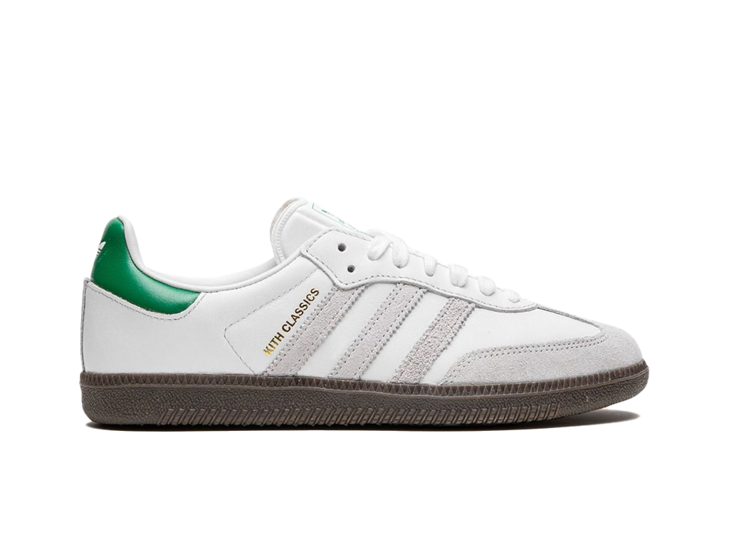 Adidas Samba OG Kith Classics White Green (2021/2024)-sneakers-Adidas-pikastore.cz