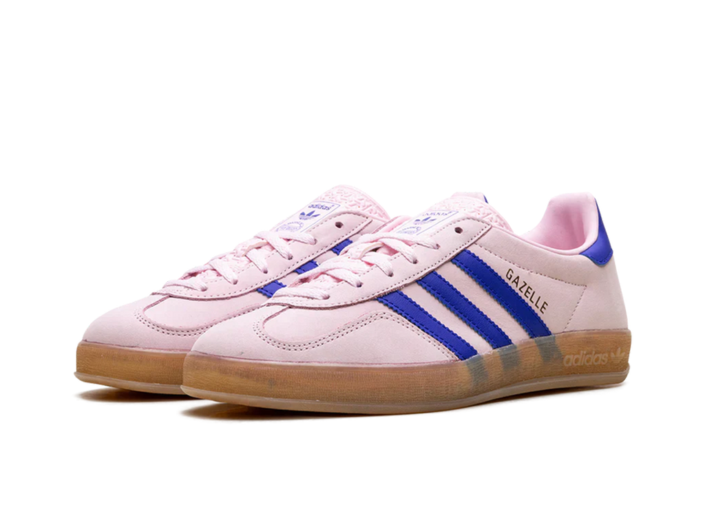 Adidas Wmns Gazelle Indoor Clear Pink Lucid Blue-Adidas-pikastore.cz