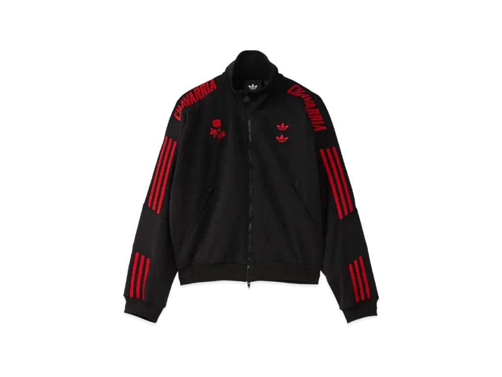 Adidas x Willy Chavarria Track Jacket Black-Adidas-pikastore.cz