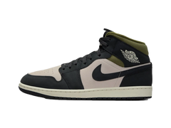 Air Jordan 1 Mid Off Noir Medium Olive