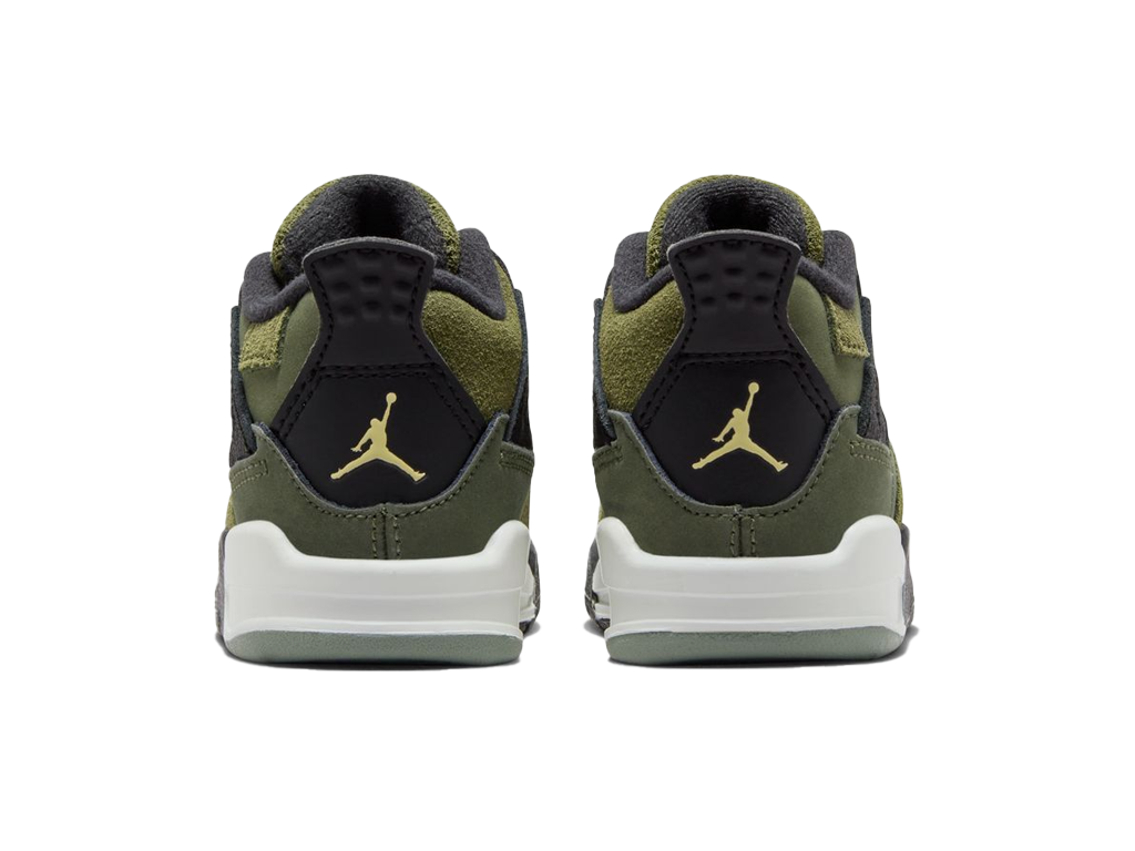 Air Jordan 4 Retro SE Craft TD Olive – tenisky – fotka 4 z 5