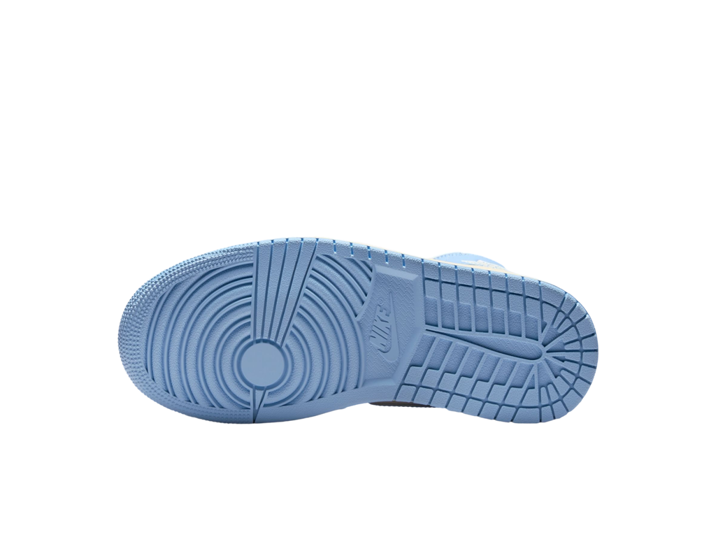 Air Jordan Jordan 1 Mid Psychic Blue Sail Coconut Milk (Women's) – tenisky – fotka 5 z 5