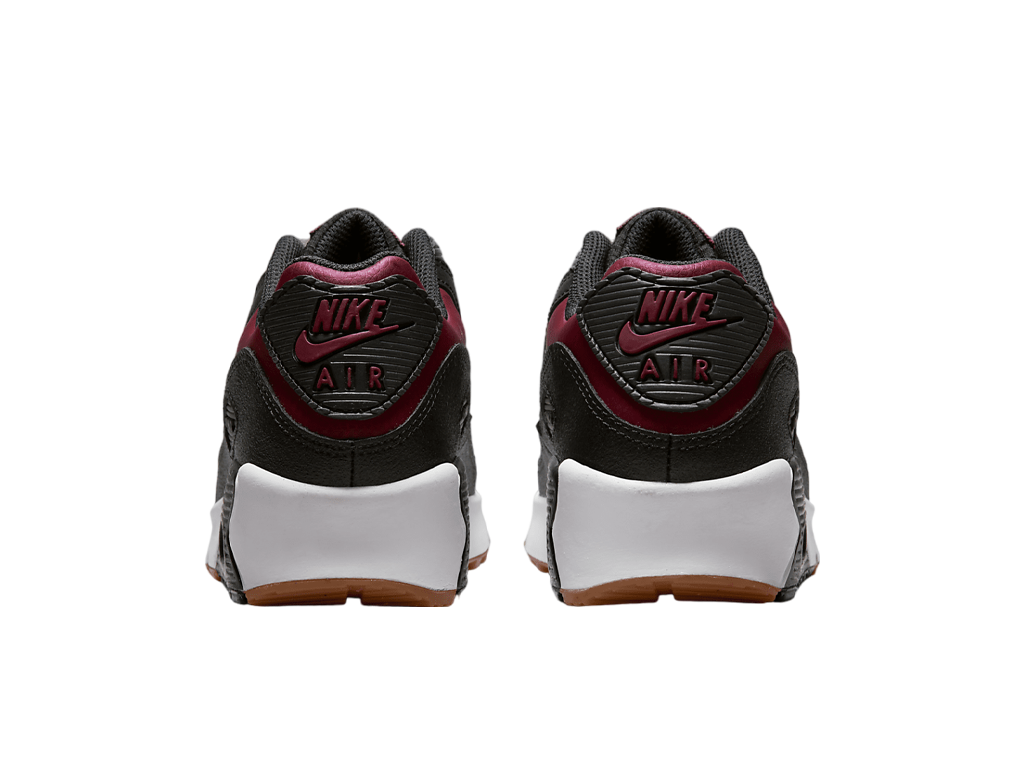 Air Max 90 Leather GS Black Team Red-Nike-pikastore.cz