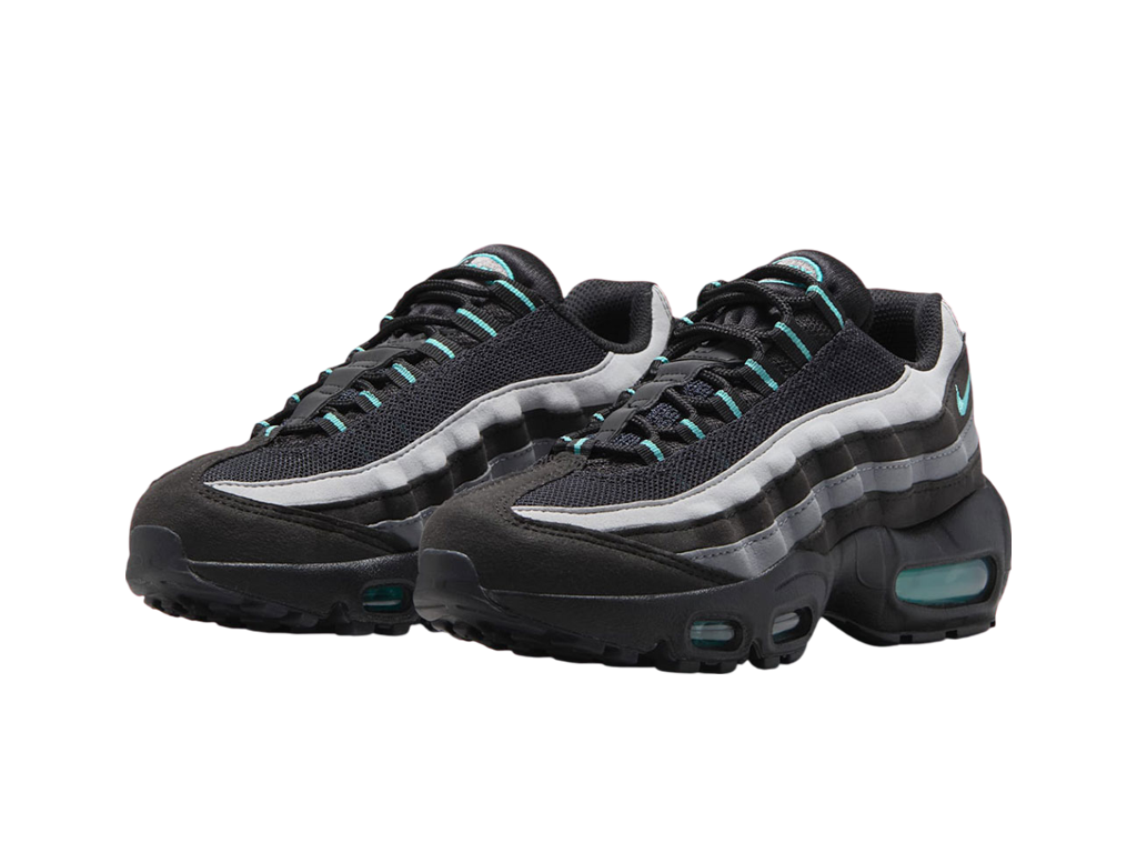Nike Air Max 95 GS Black Aurora Green-Nike-pikastore.cz