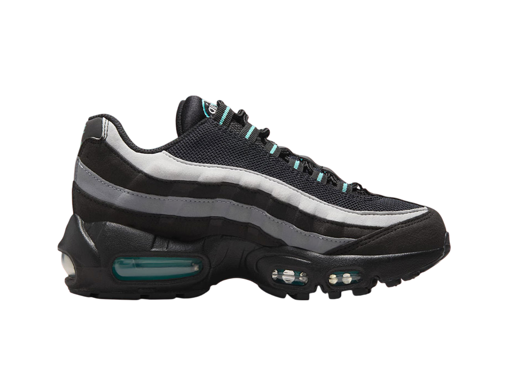 Nike Air Max 95 GS Black Aurora Green-Nike-pikastore.cz