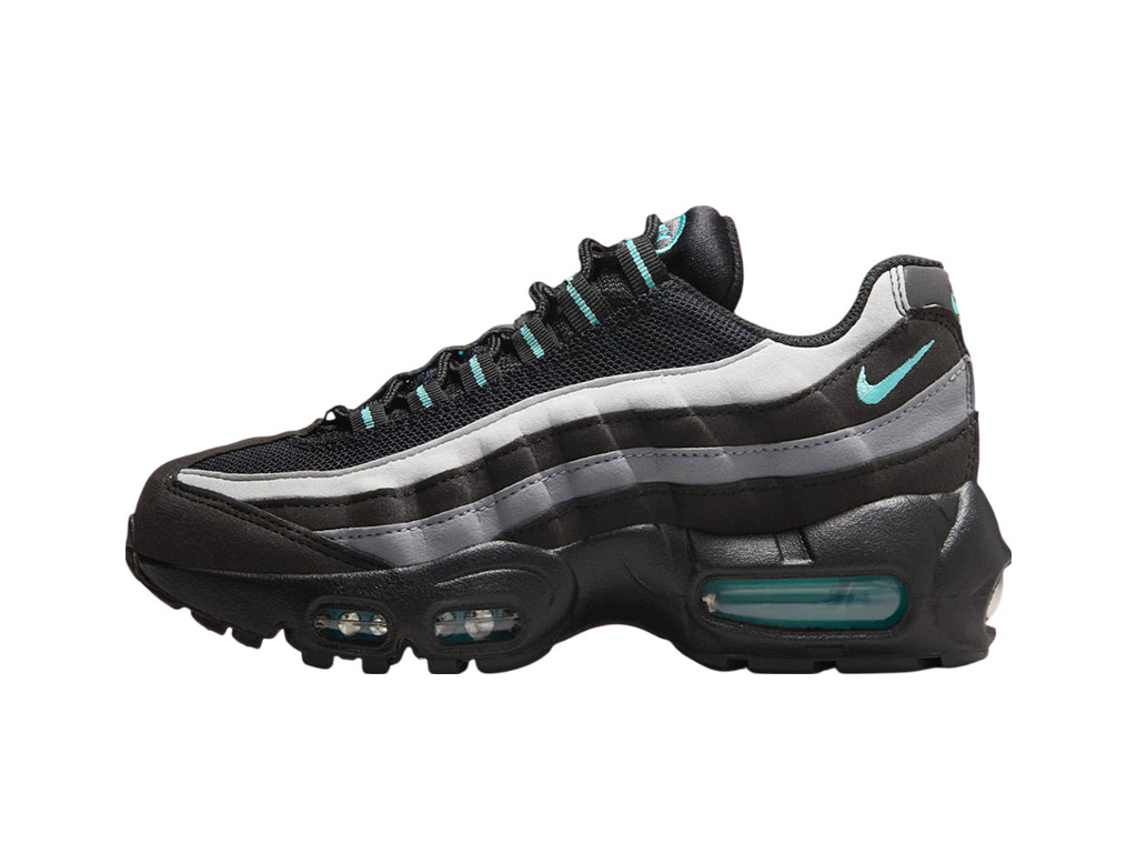 Nike Air Max 95 GS Black Aurora Green-Nike-pikastore.cz