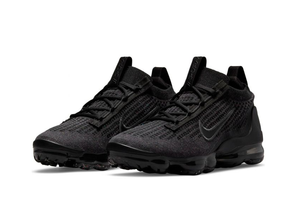 Air VaporMax 2021 Flyknit GS Triple Black-Nike-pikastore.cz