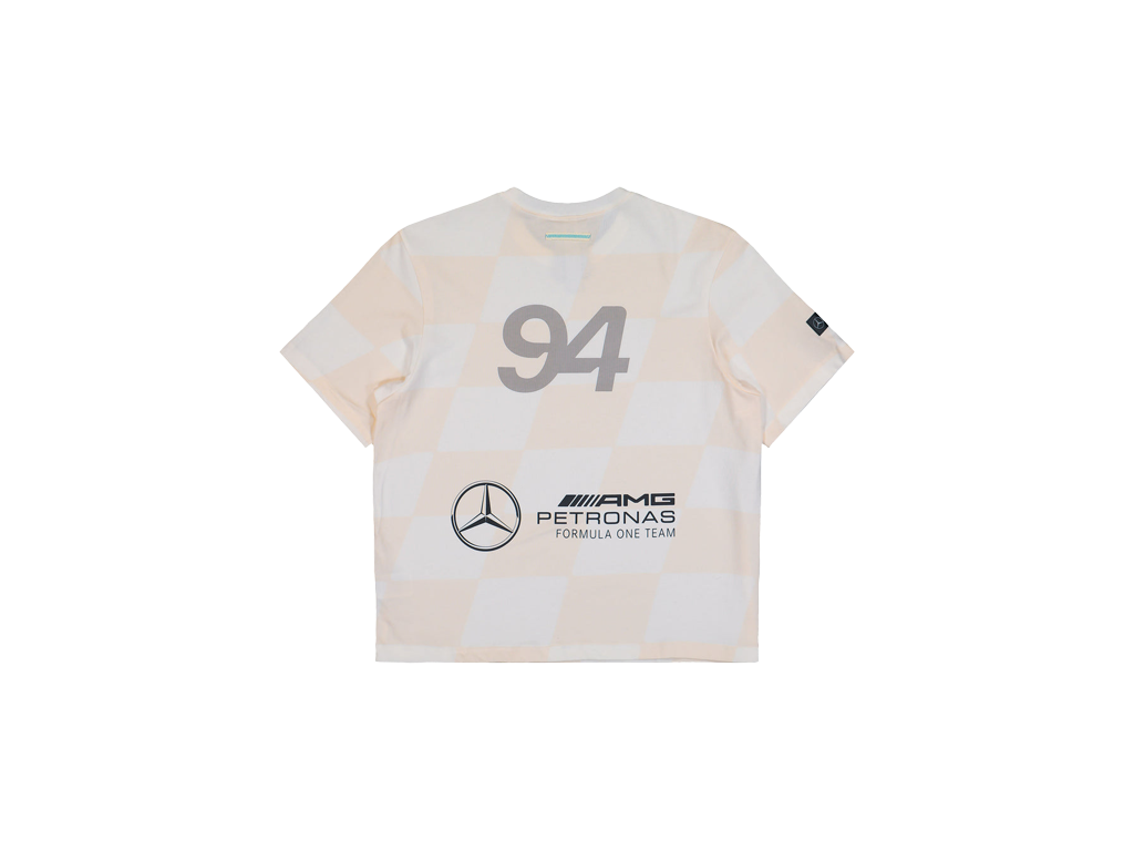 Bad Bunny x Mercedes AMG x adidas Racing Tee Core White-Adidas-pikastore.cz
