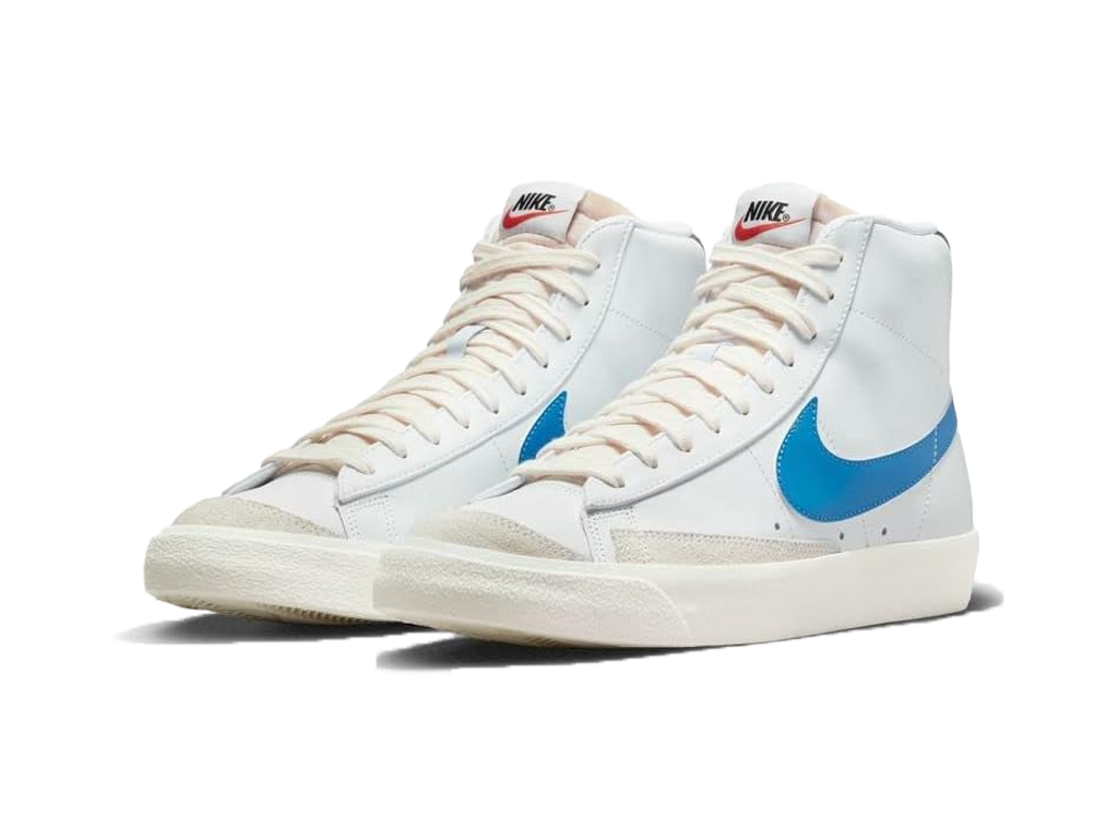 Nike Blazer Mid 77 Vintage White Light Photo Blue-Nike-pikastore.cz