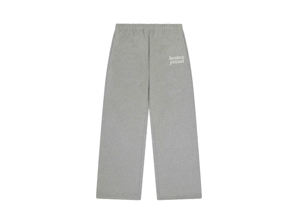 Broken Planet Wide-Leg Sweatpants Heather Grey