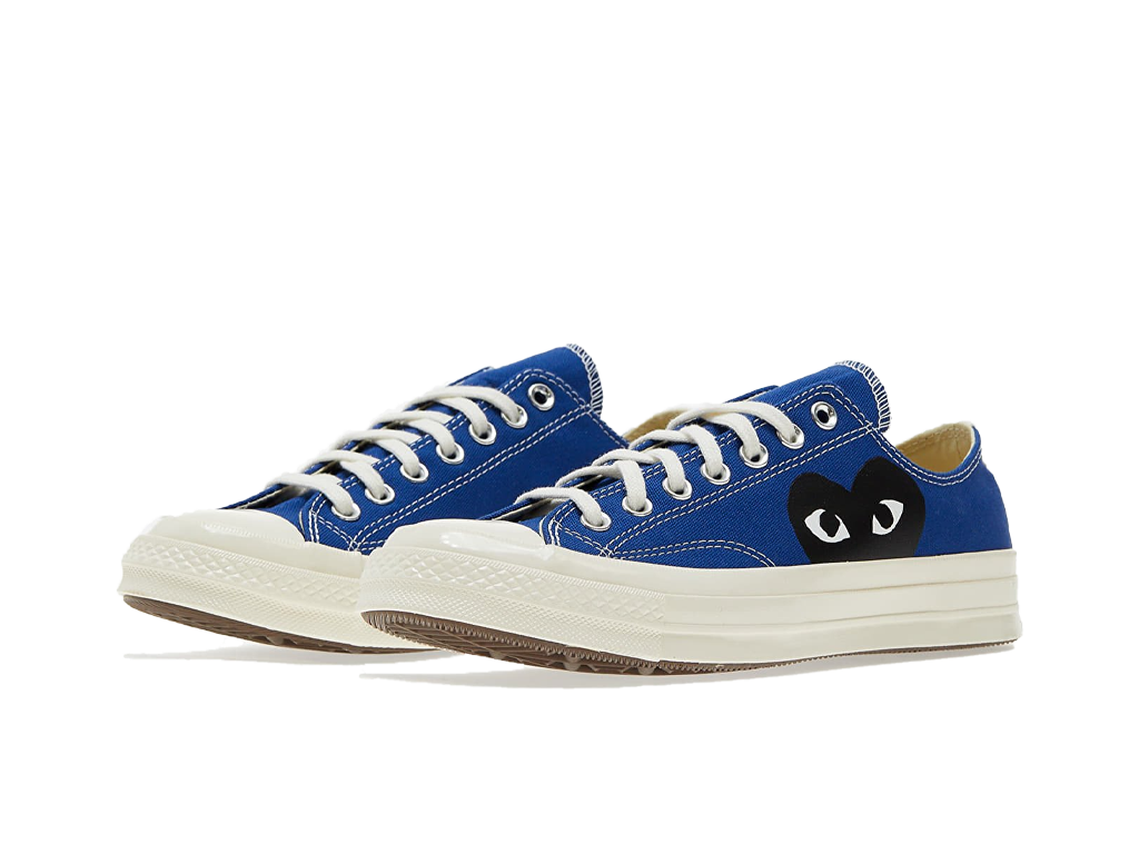 Comme des Garcons PLAY x Chuck 70 Low Blue Quartz-Converse-pikastore.cz