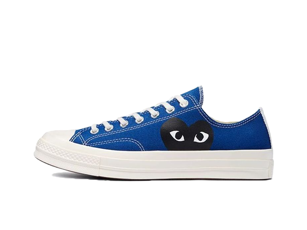 Comme des Garcons PLAY x Chuck 70 Low Blue Quartz-Converse-pikastore.cz