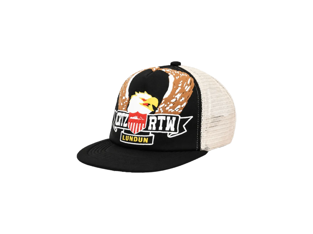 Corteiz Dipset Trucker Black-Corteiz-pikastore.cz