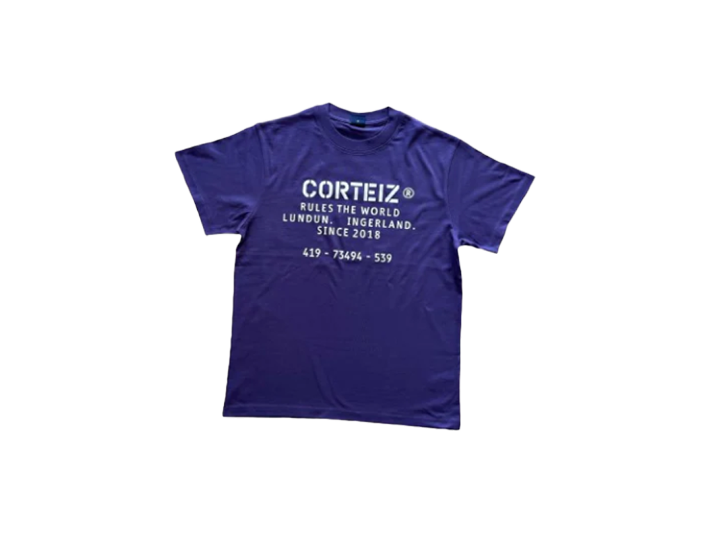 Corteiz OG Stencil Tee Purple-Corteiz-pikastore.cz