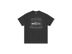 Corteiz Reflective Alcatraz Tee Triple Black
