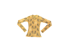 Corteiz Tiger Long Sleeve Yellow