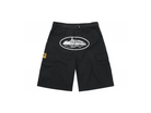 Corteiz Alcatraz Cargo Shorts Black-Corteiz-pikastore.cz