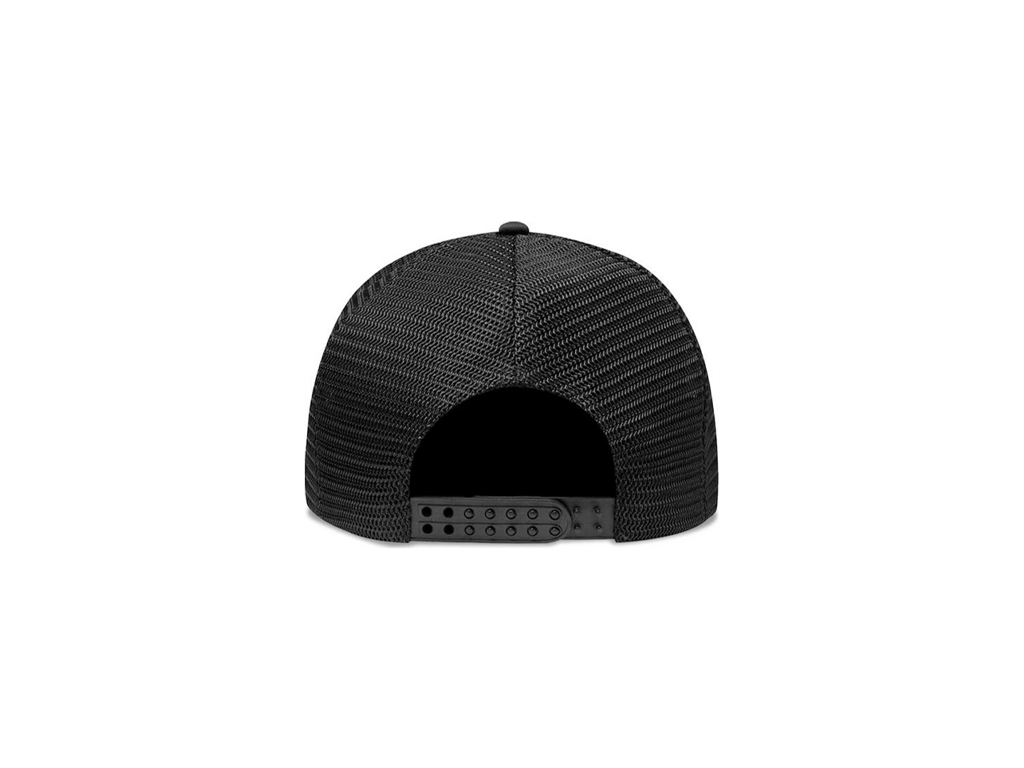 Corteiz Alcatraz Trucker Hat Black/Red-Corteiz-pikastore.cz