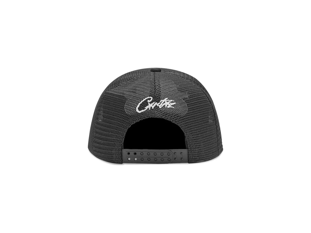 Corteiz Alcatraz Wing Trucker Hat Black/Red/White-Corteiz-pikastore.cz