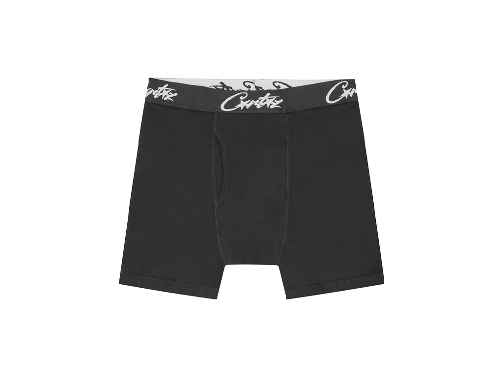 Corteiz Allstarz Boxers (3 Pack) Black-Corteiz-pikastore.cz