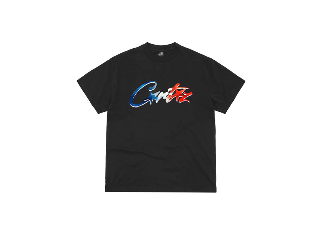 Corteiz Francais Allstarz Tee Black-Corteiz-pikastore.cz
