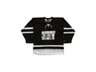 Corteiz Hockey Jersey Bun Da Rest Black White-Corteiz-pikastore.cz