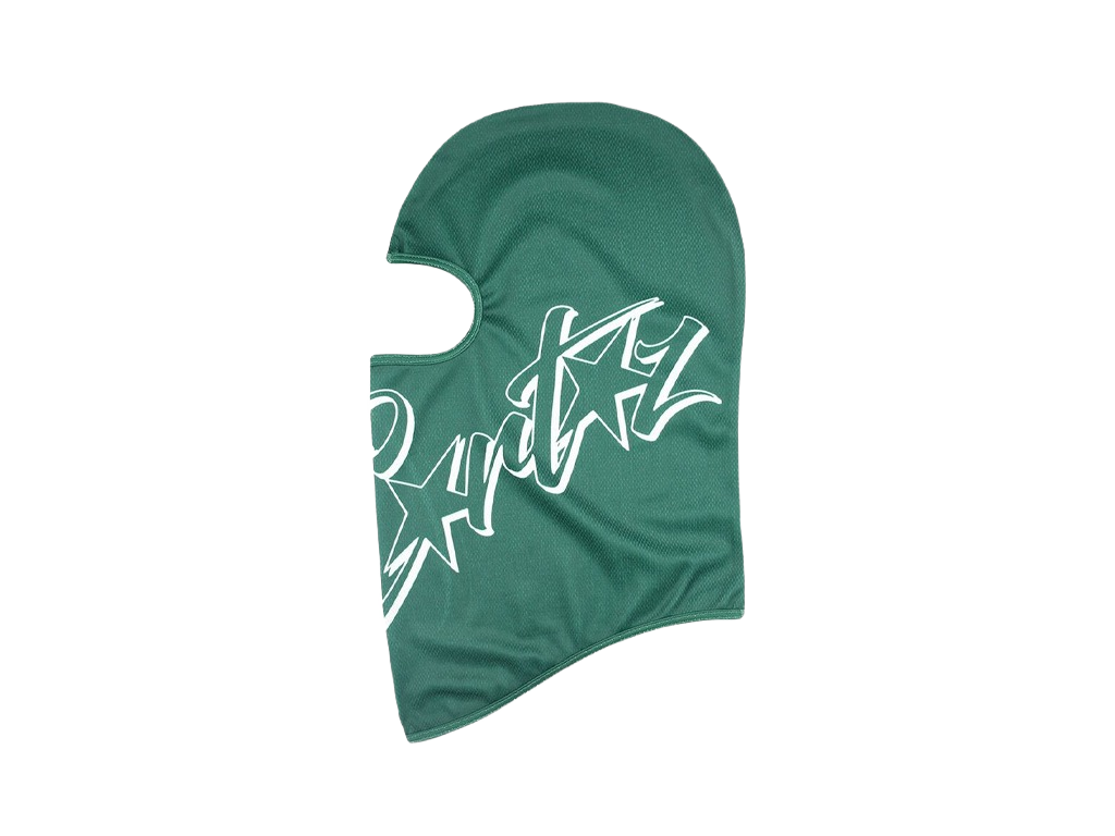 Corteiz Liteweight Ski Mask Emerald Green