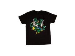 Corteiz Mickey Wit Da Blicky Tee Black Green