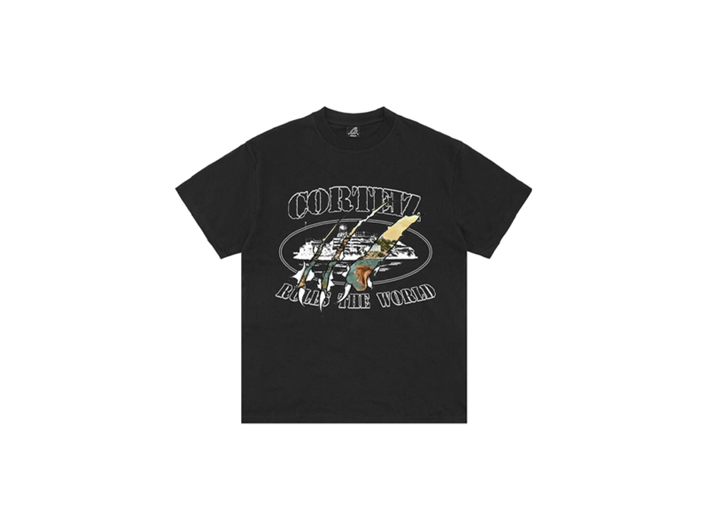 Corteiz Narnia Rip Tee Black-Corteiz-pikastore.cz