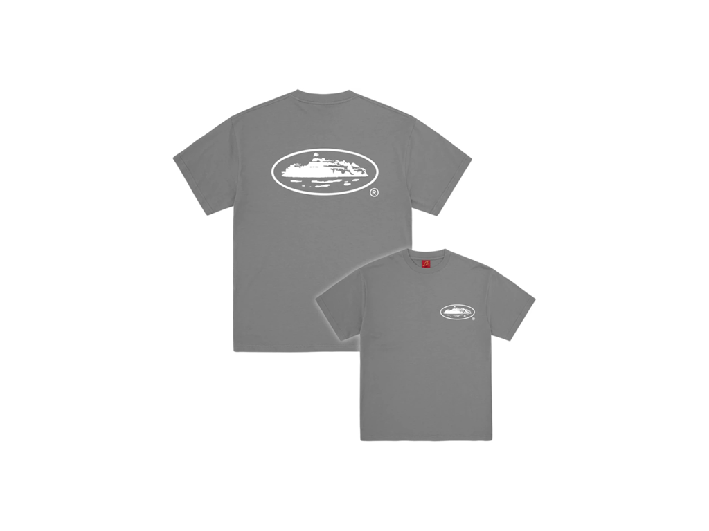 Corteiz OG Island Tee Gully Grey-Corteiz-pikastore.cz