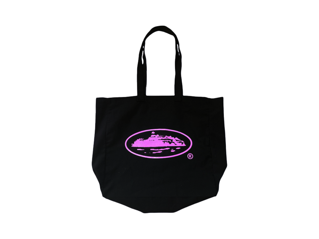 Corteiz Tote Bag Black-Corteiz-pikastore.cz